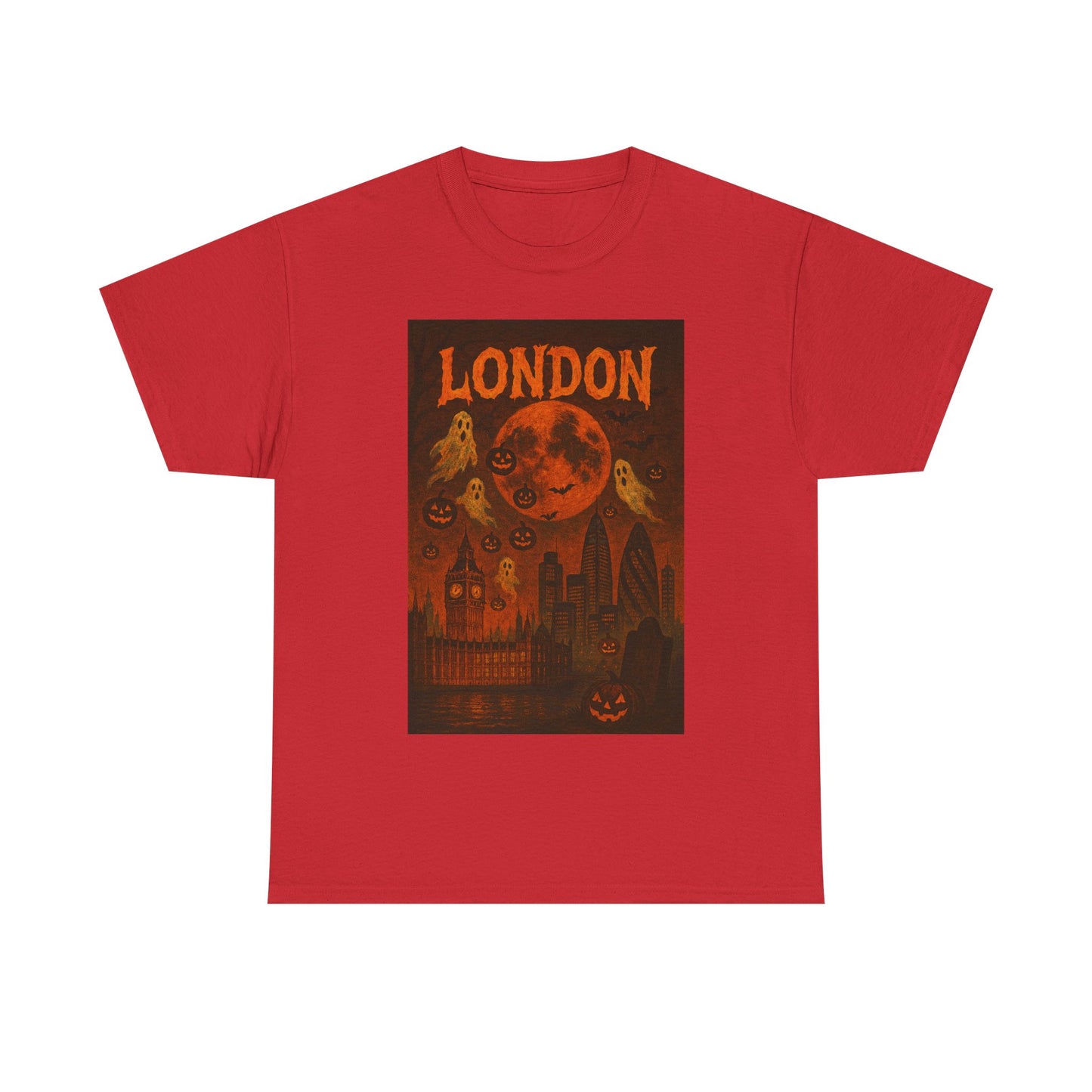 Adult Unisex Vintage Surreal Halloween London Tee