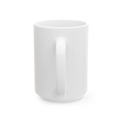 I Need Coffee Here White Ceramic Mug