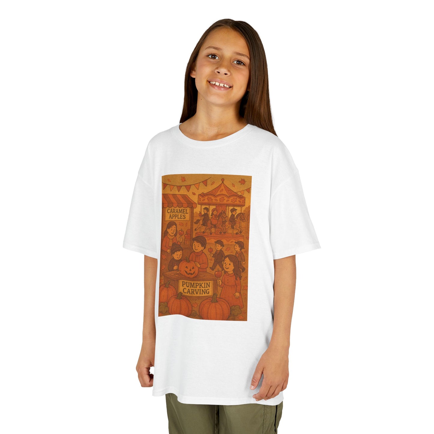 Kids Vintage Autumn Carnival Tee