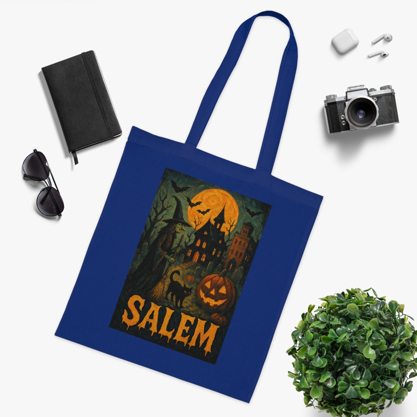 Surreal Halloween Salem Tote