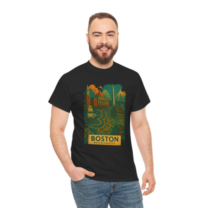 Adult Unisex Boston Surreal Tee (North America Customers)