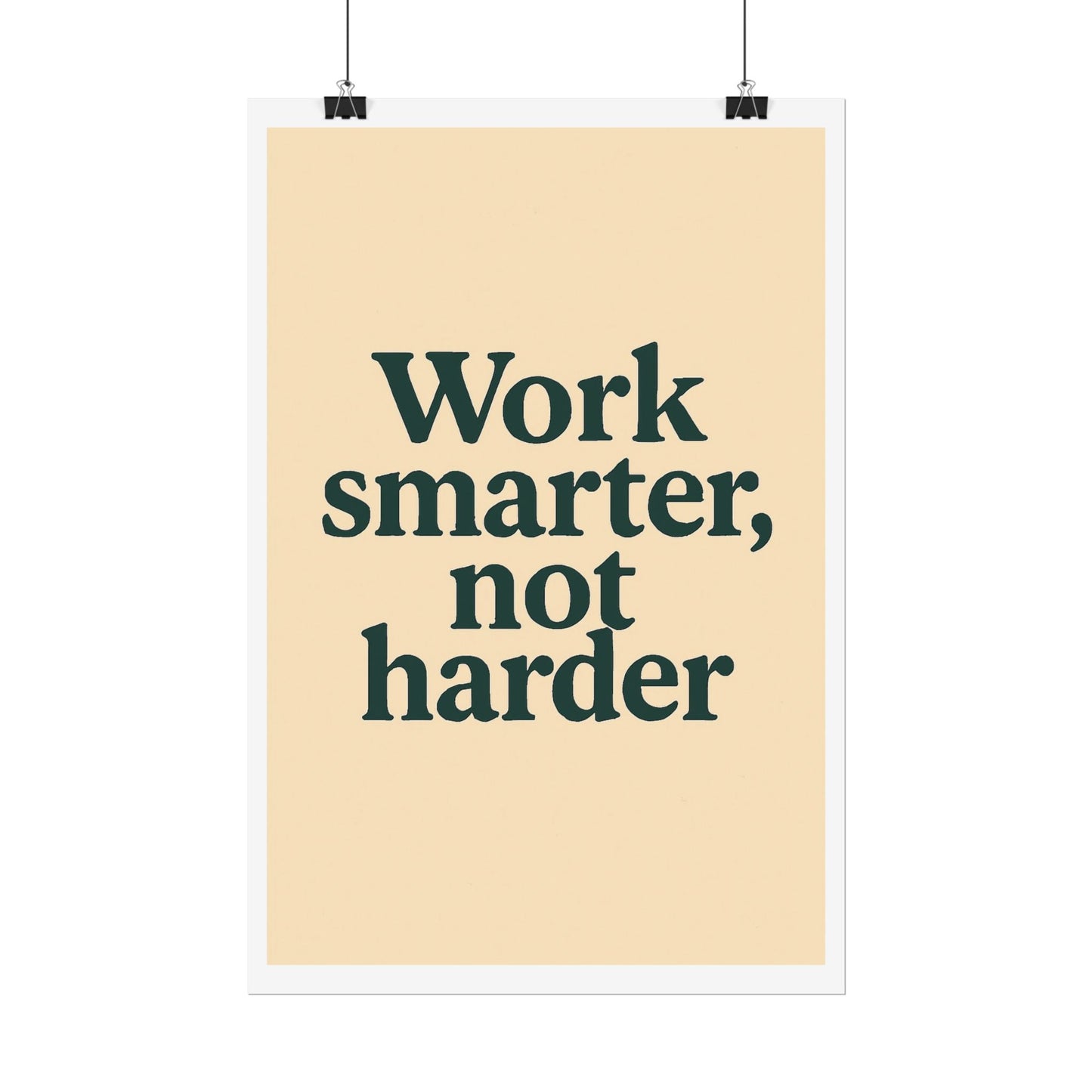 Motivational Poster - Perfect For Your Home Office