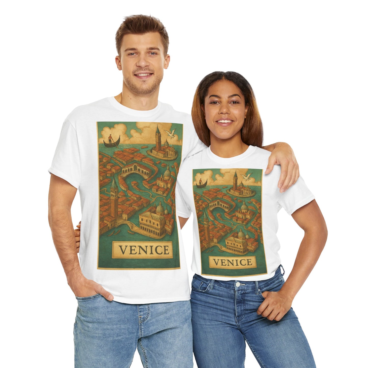 Adult Unisex Surreal Vintage Venice Tee