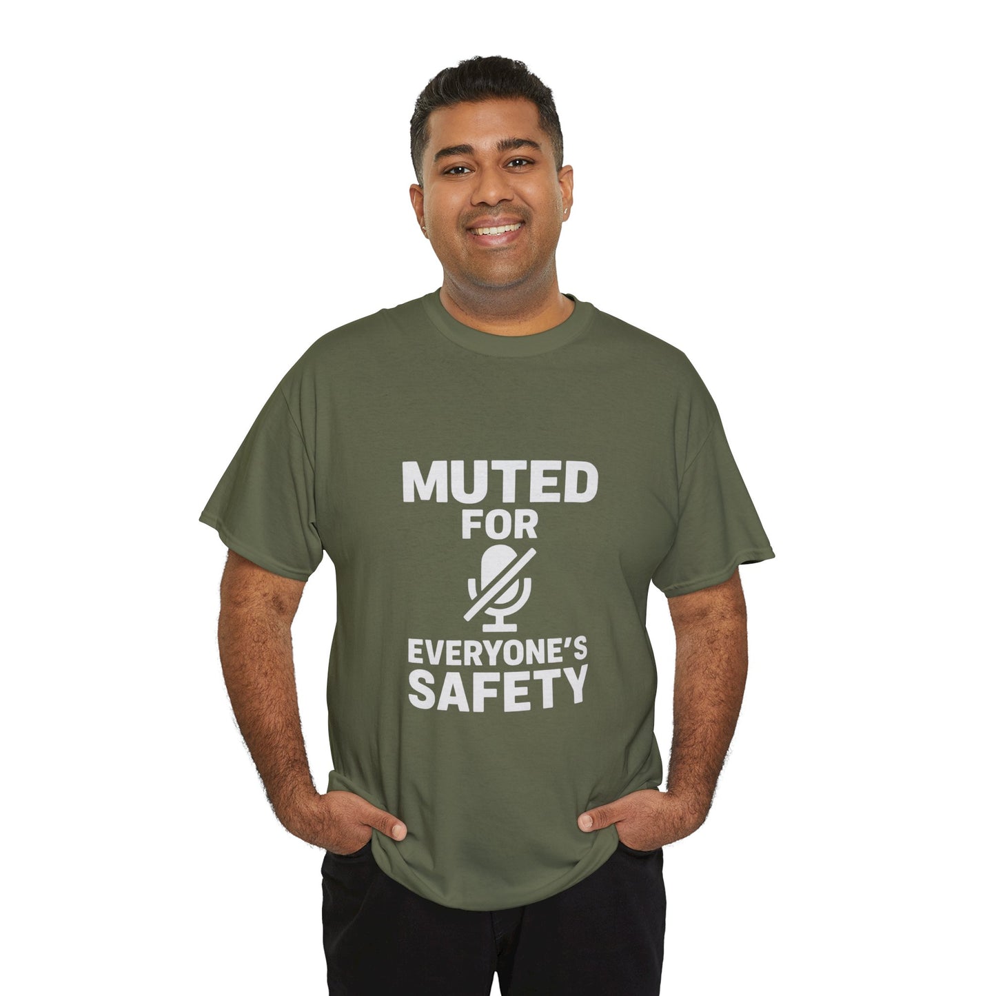 Muted For Everyone's Safety Graphic Tee