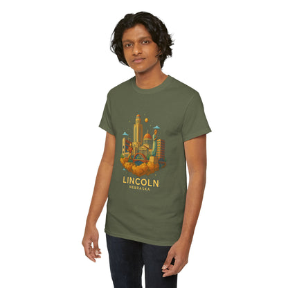 Adult Unisex Lincoln, NE Graphic Tee (North America Customers)
