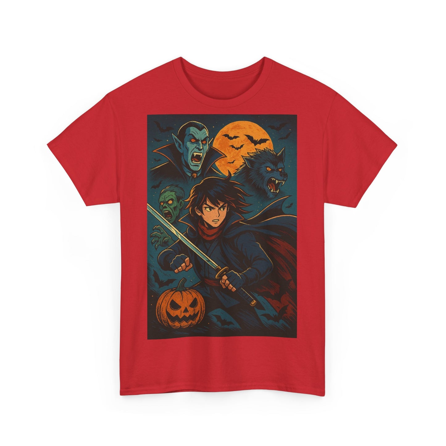 Adult's Anime Halloween Monster Hunter Unisex Tee