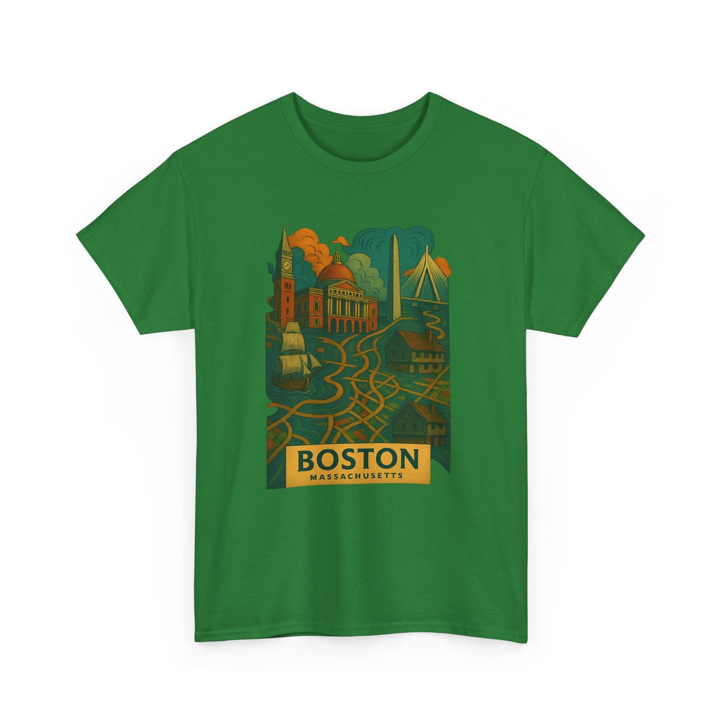 Adult Unisex Boston Surreal Tee (North America Customers)