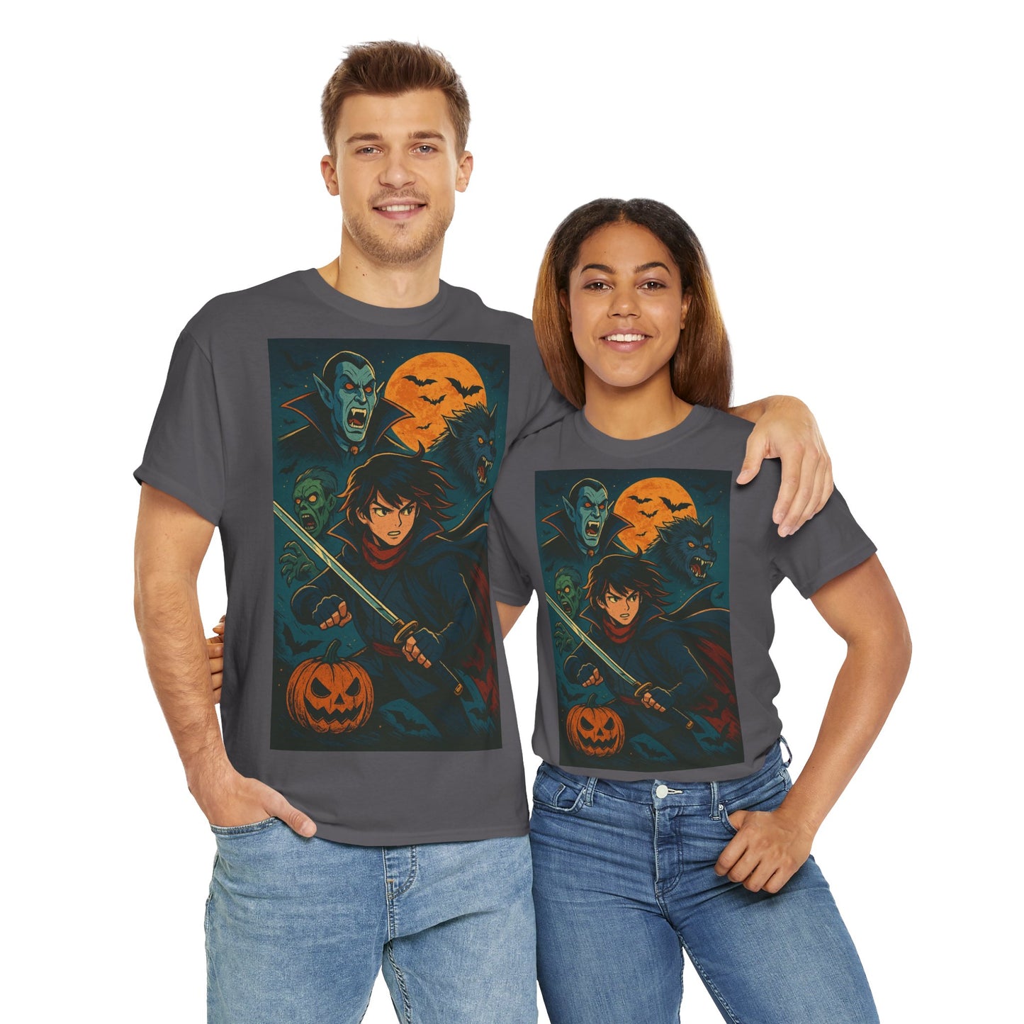 Adult's Anime Halloween Monster Hunter Unisex Tee