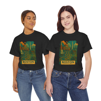 Adult Unisex Boston Surreal Tee (North America Customers)
