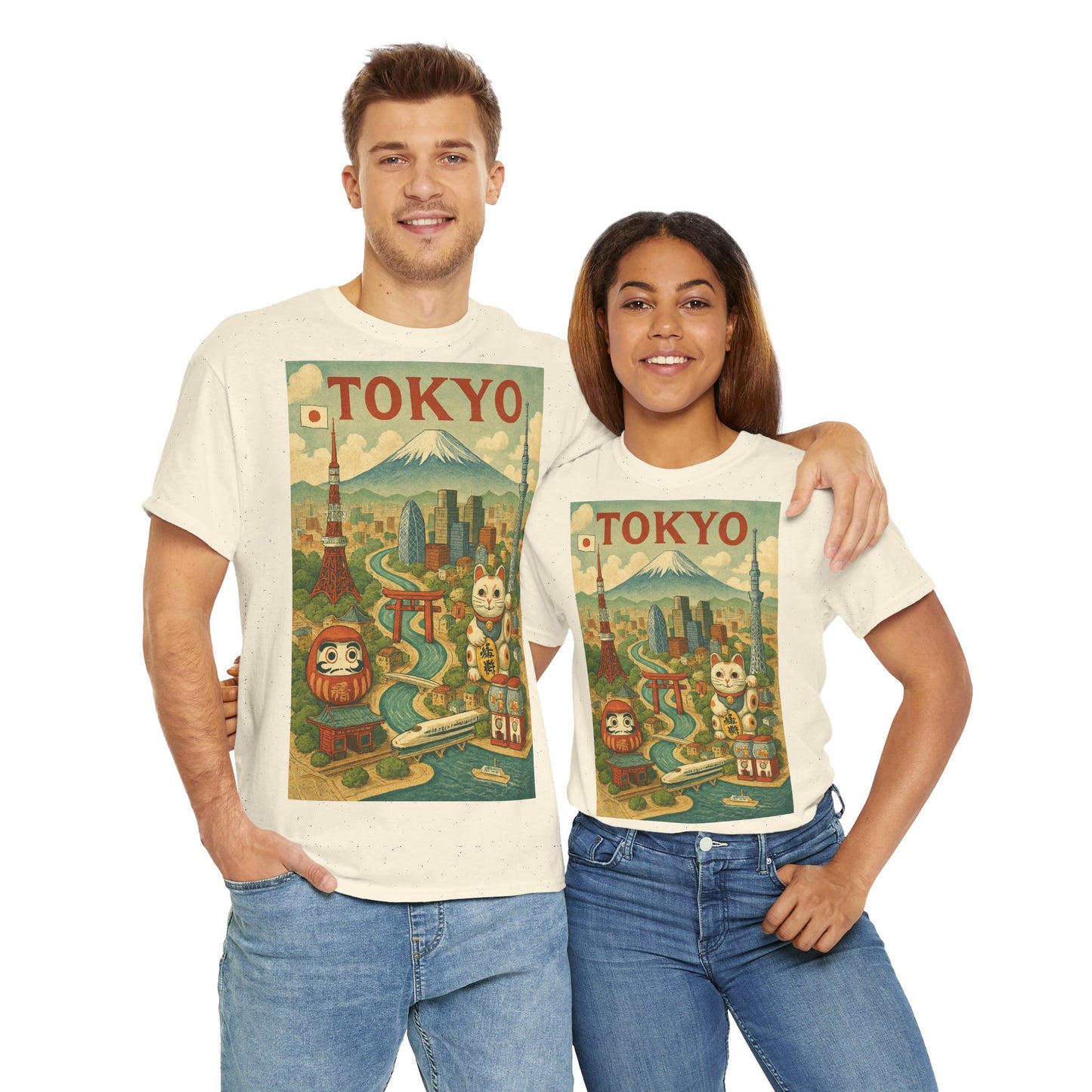 Adult Unisex Surreal Vintage Tokyo Tee