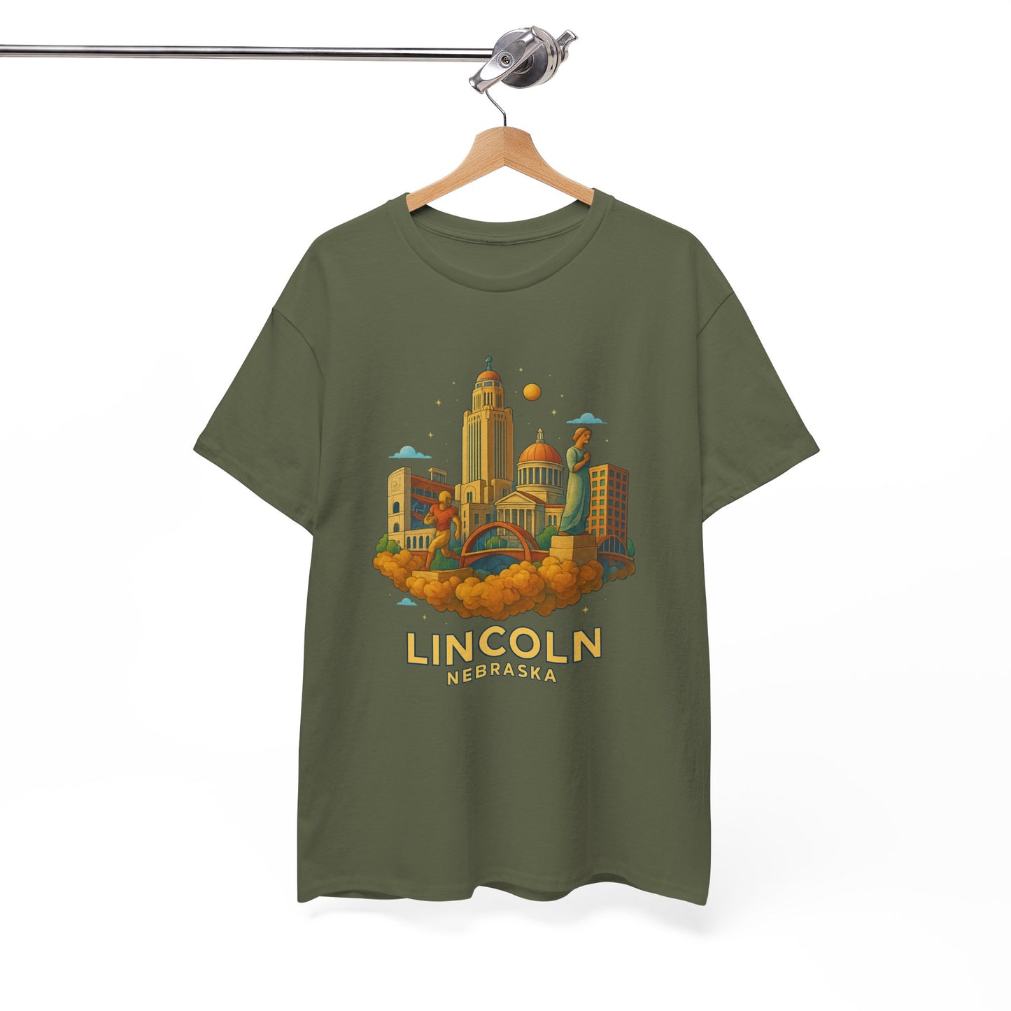 Adult Unisex Lincoln, NE Graphic Tee (North America Customers)