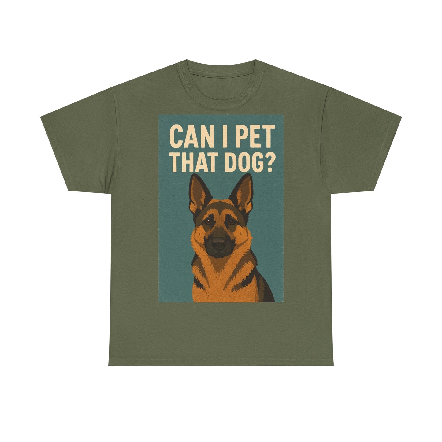 Can I Pet That Dog? Unisex Adult Unisex Tee