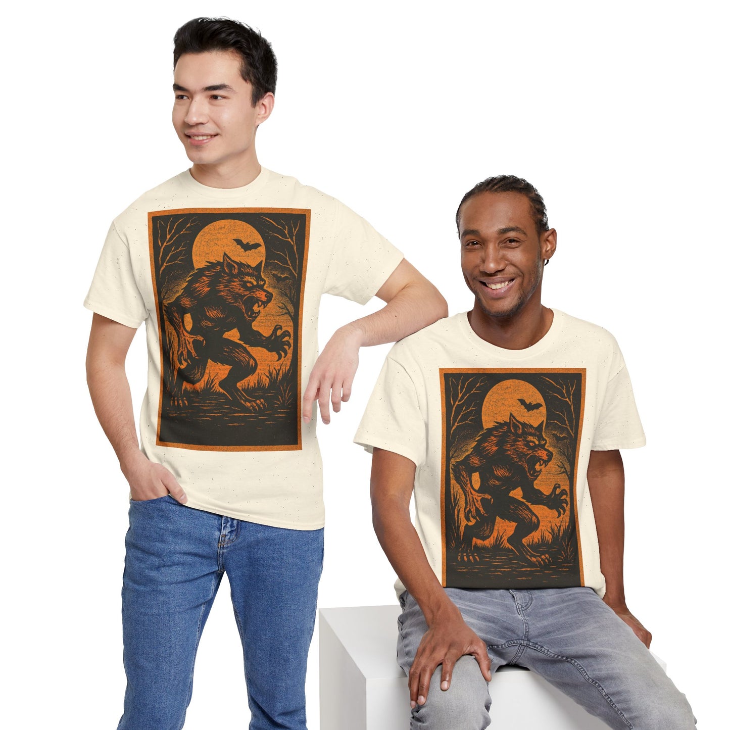 Men's Halloween Werewolf Tee