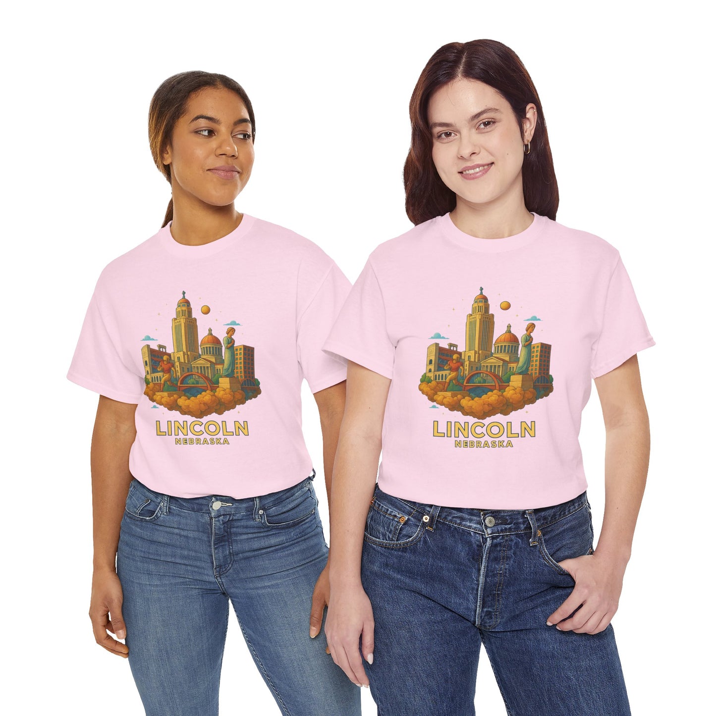 Adult Unisex Lincoln, NE Graphic Tee (North America Customers)