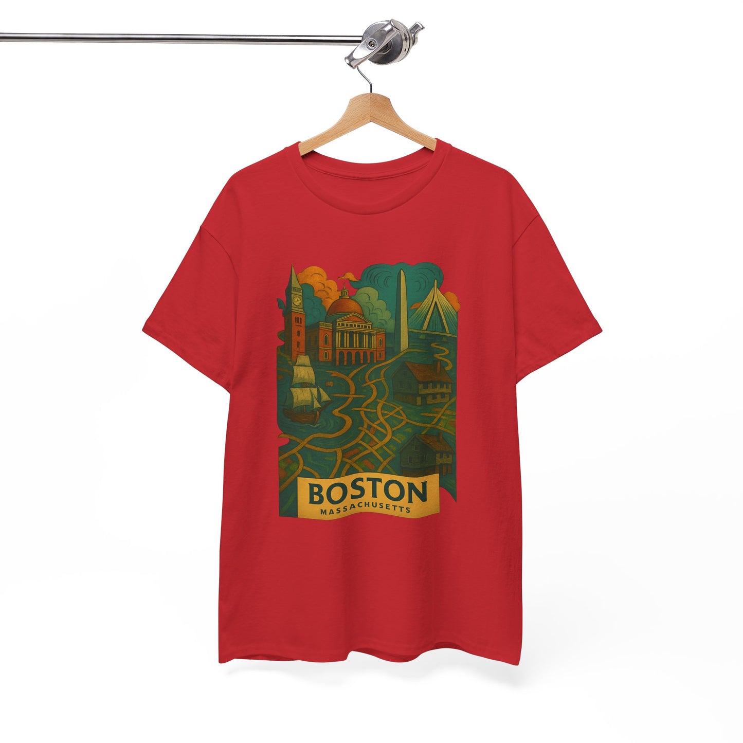 Adult Unisex Boston Surreal Tee (North America Customers)