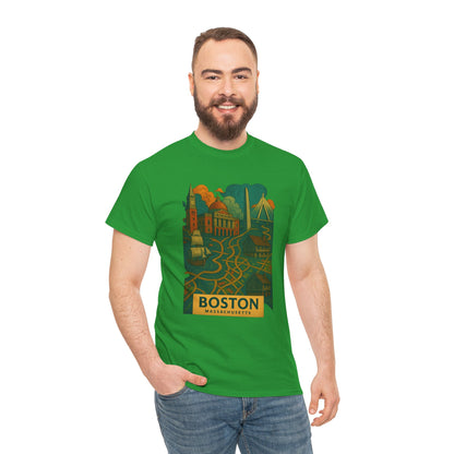 Adult Unisex Boston Surreal Tee (North America Customers)