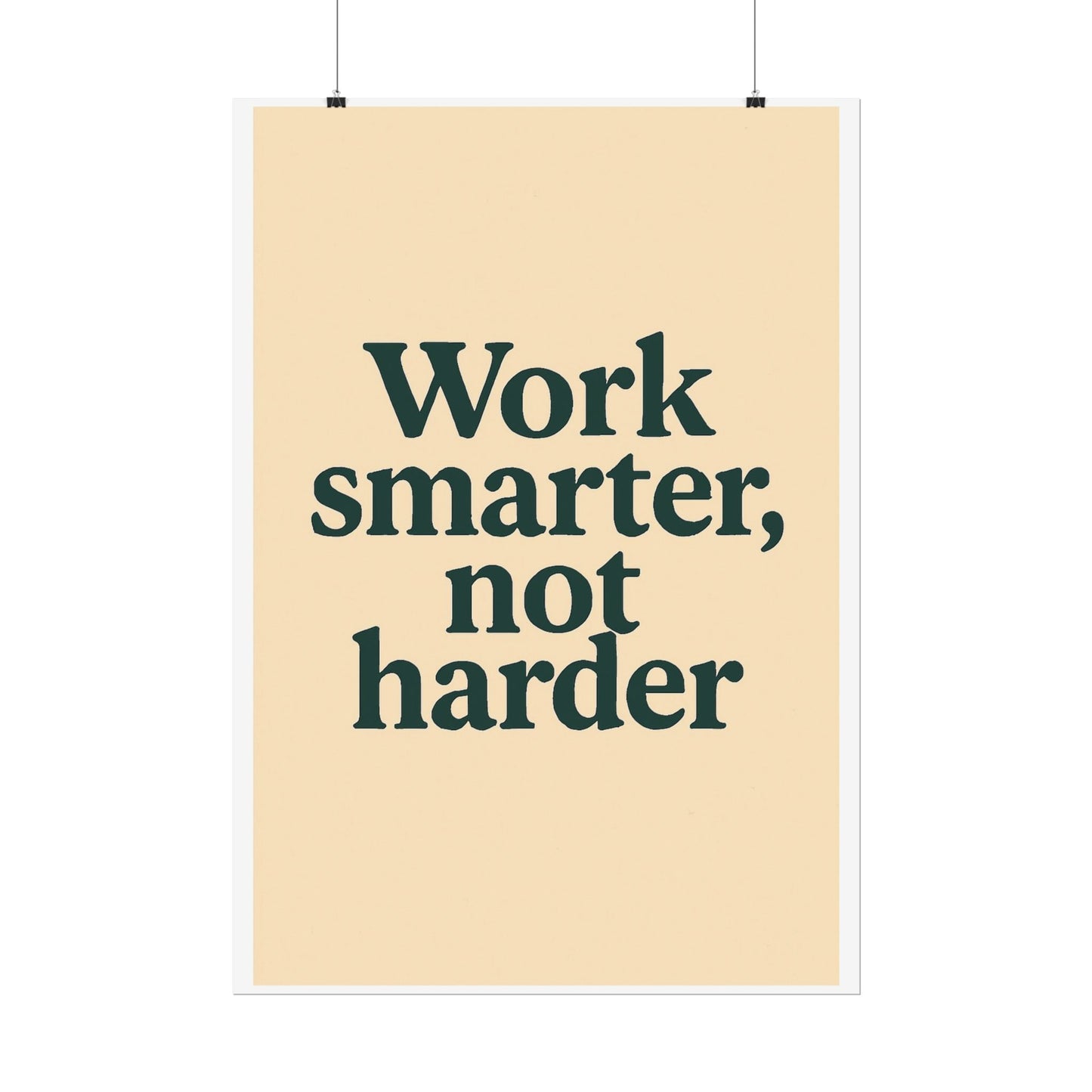 Motivational Poster - Perfect For Your Home Office