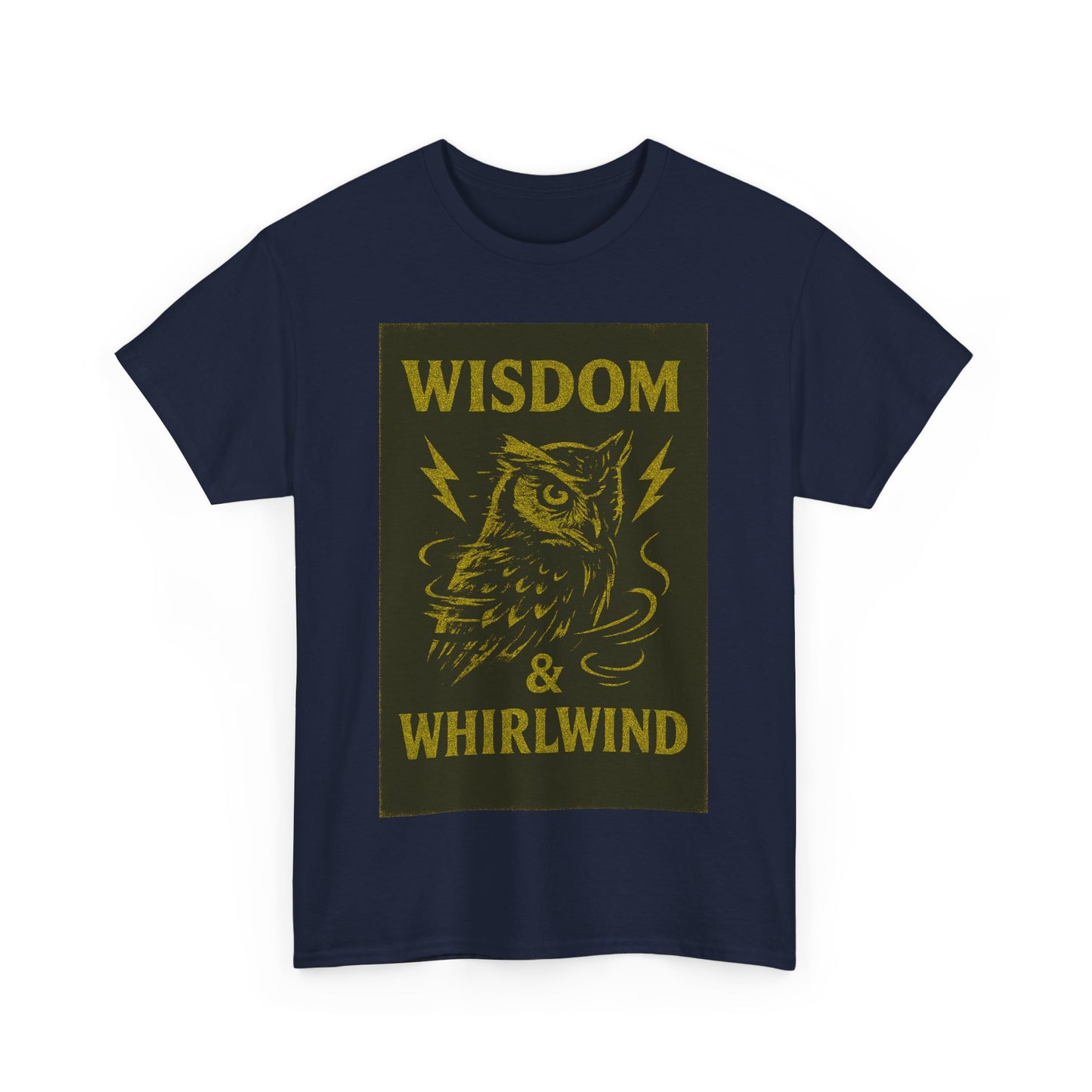 Adult Unisex 'Owl Wisdom & Whirlwind' Tee