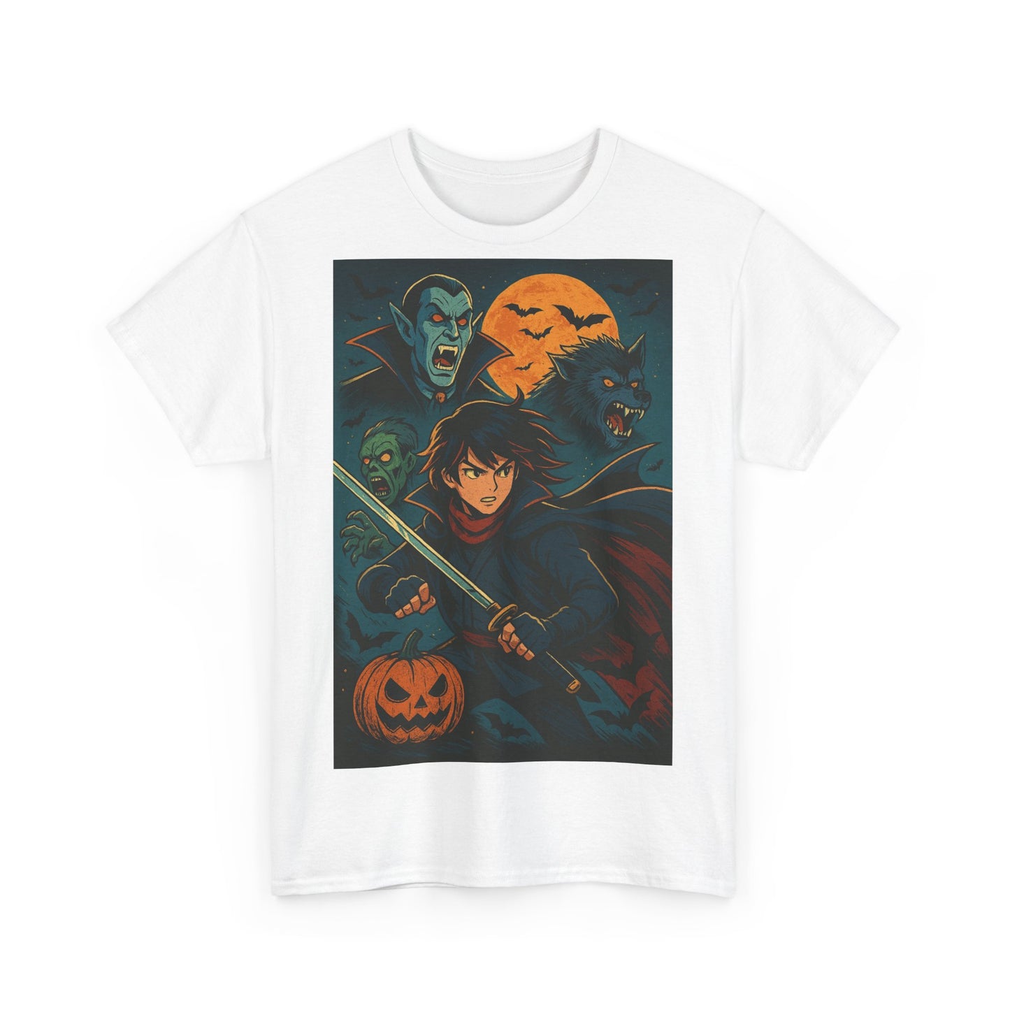 Adult's Anime Halloween Monster Hunter Unisex Tee