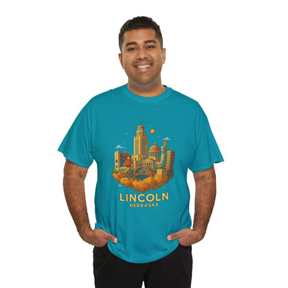 Adult Unisex Lincoln, NE Graphic Tee (North America Customers)