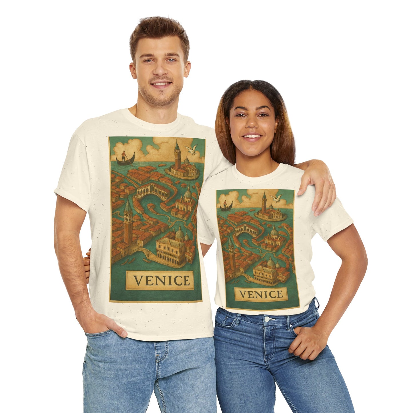 Adult Unisex Surreal Vintage Venice Tee