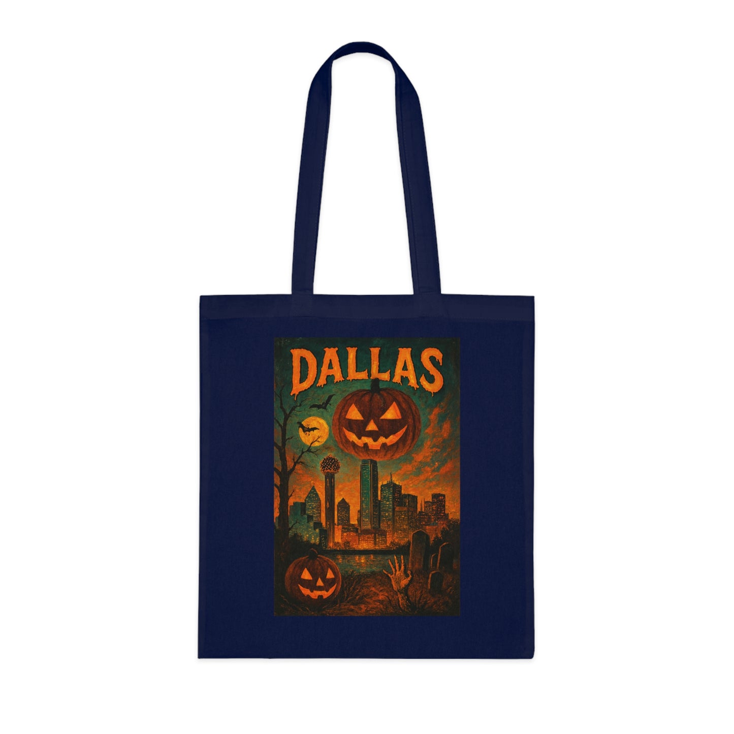 Surreal Halloween Dallas Tote