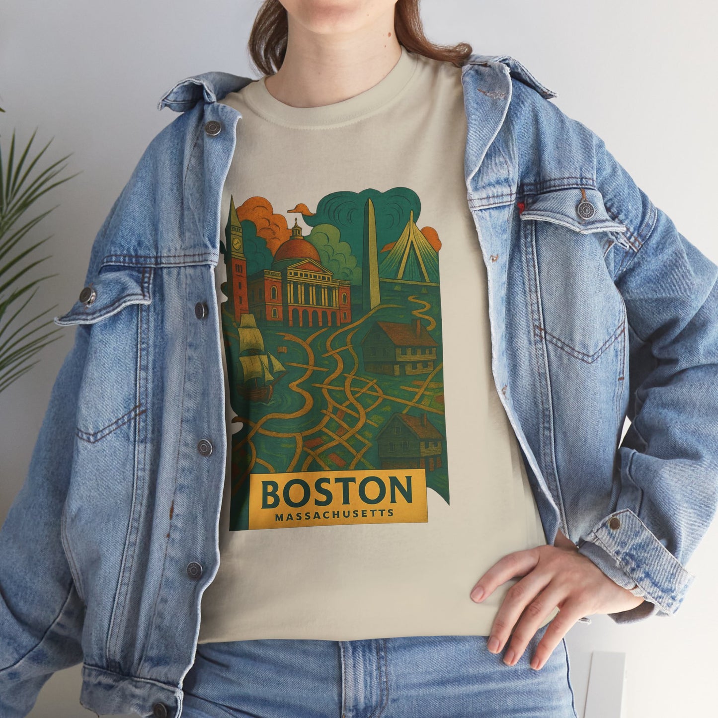Adult Unisex Boston Surreal Tee (North America Customers)