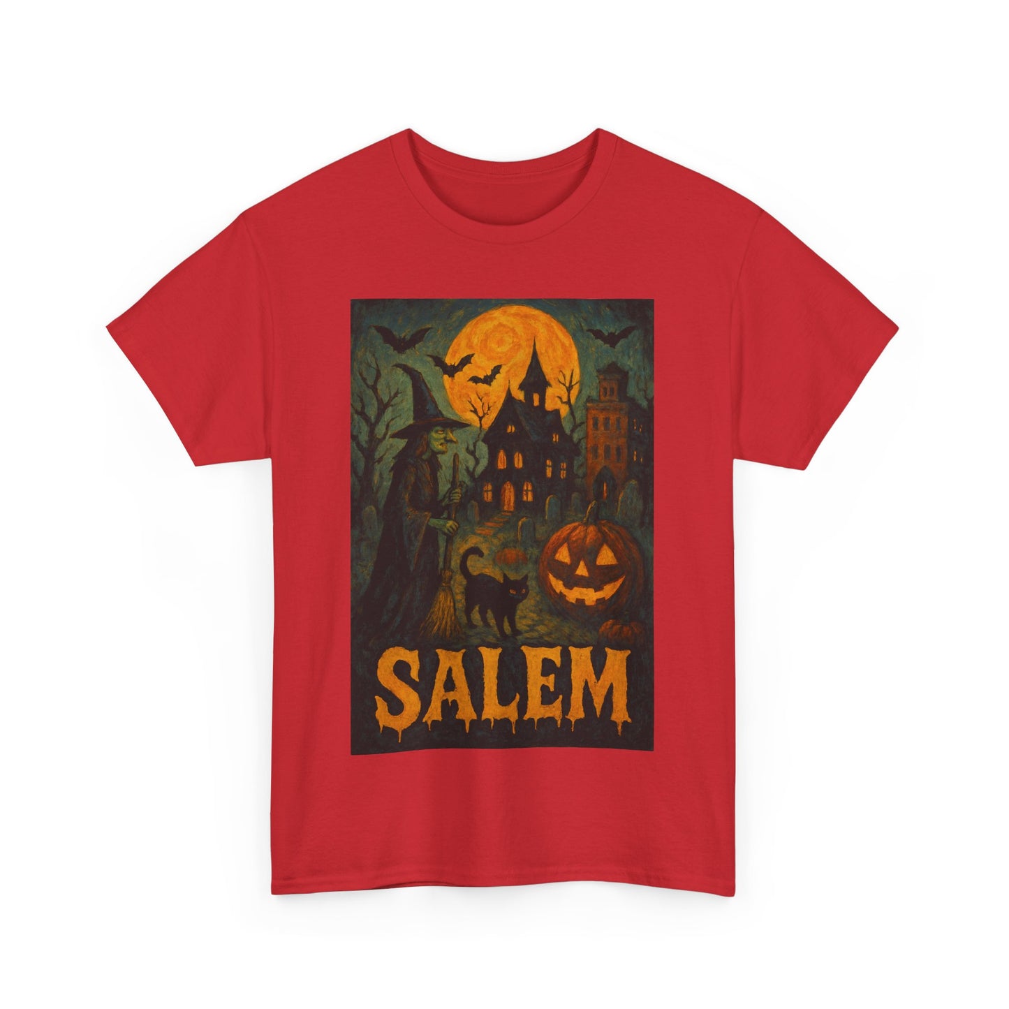 Adult Unisex Surreal Salem Halloween Tee