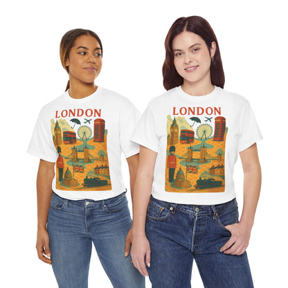 Adult Unisex Surreal London City Tee