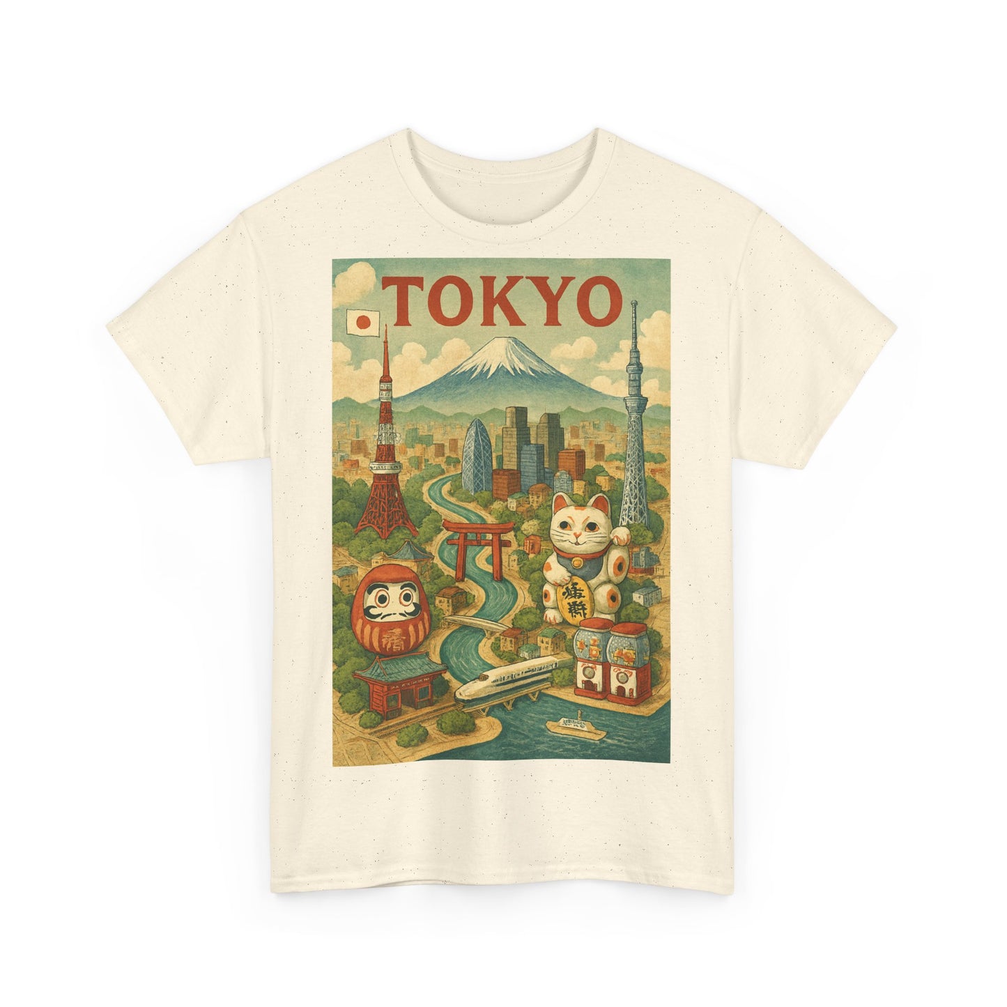 Adult Unisex Surreal Vintage Tokyo Tee