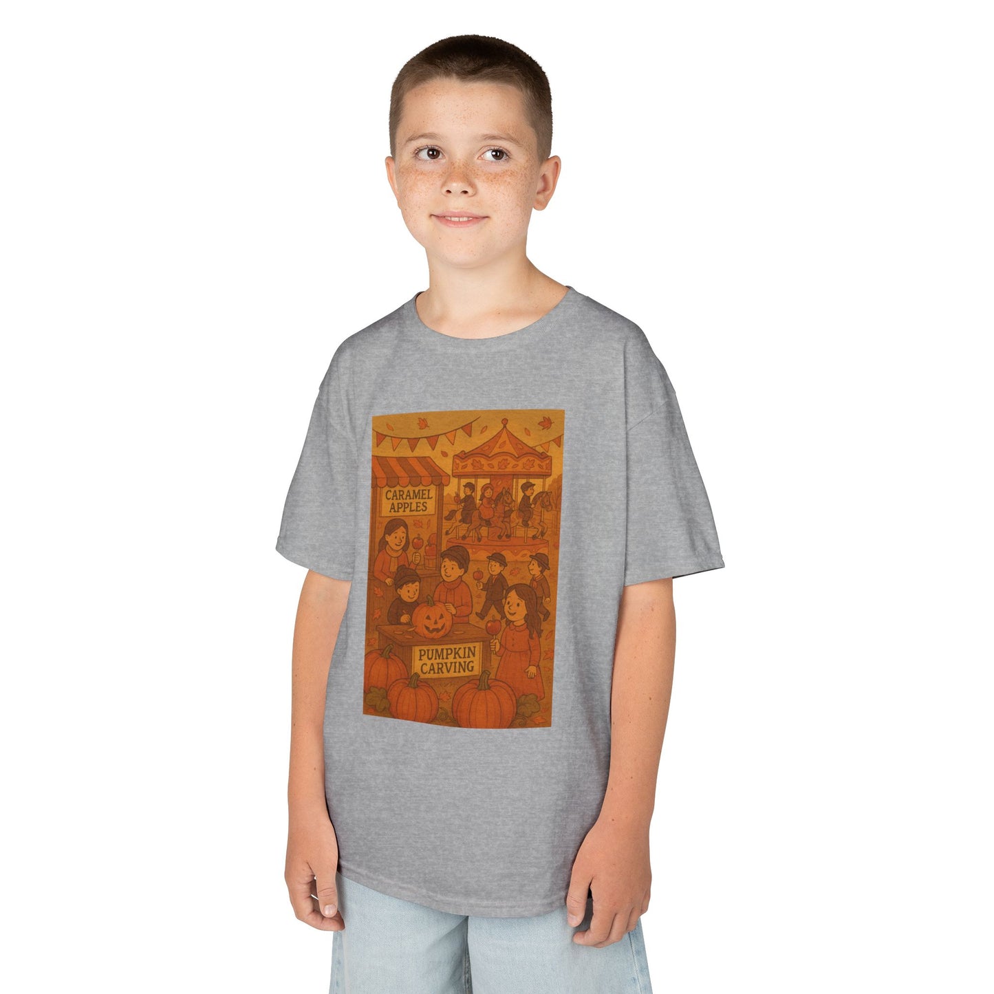 Kids Vintage Autumn Carnival Tee