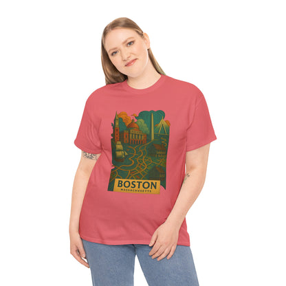 Adult Unisex Boston Surreal Tee (North America Customers)