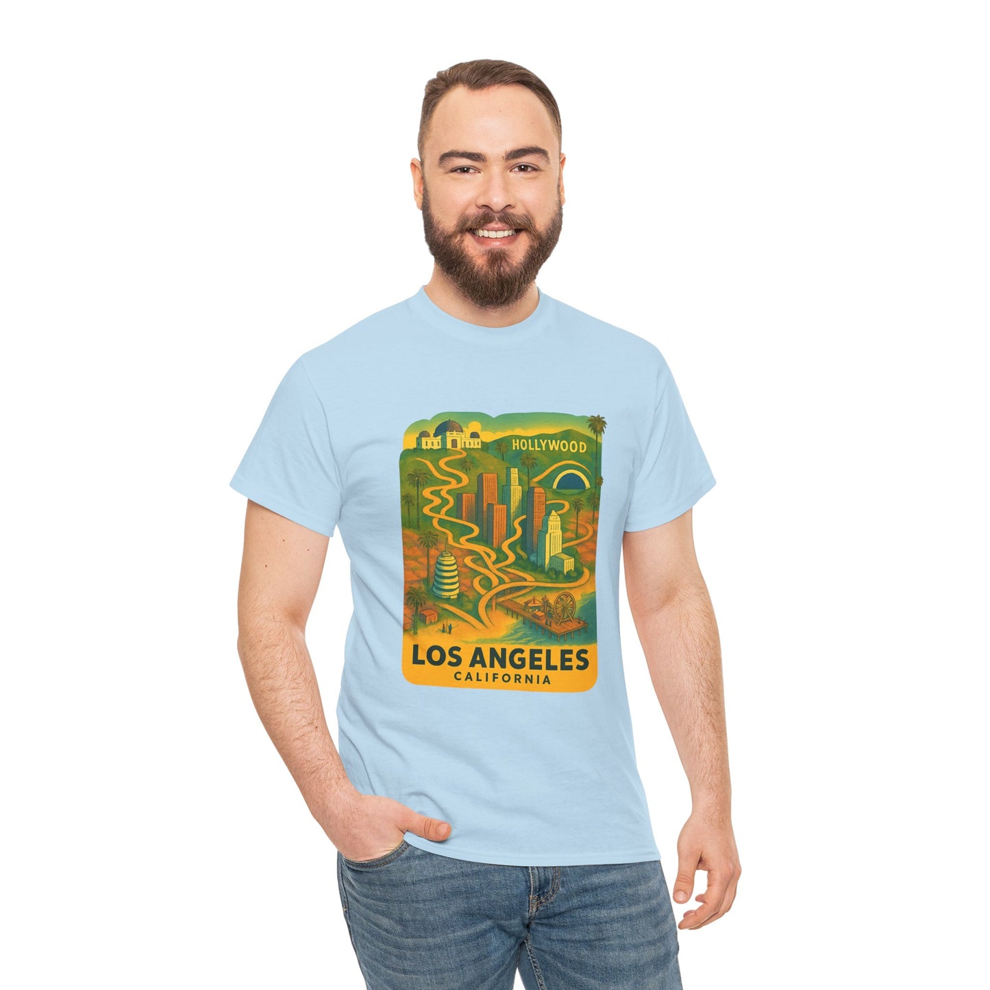 Adult Unisex Surreal Los Angeles Tee (North America Customers)