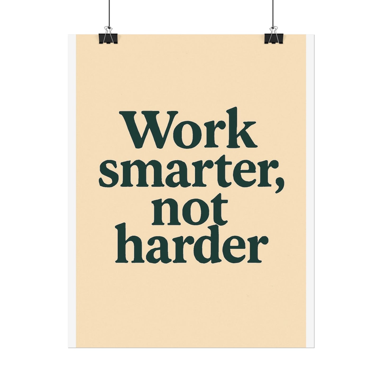 Motivational Poster - Perfect For Your Home Office