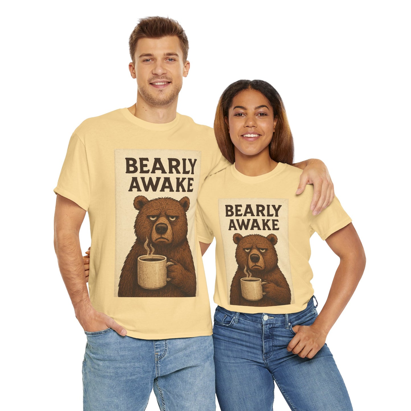 Adults Unisex Bearly Awake Tee