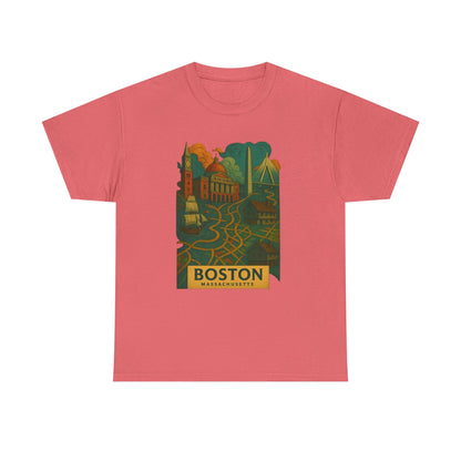 Adult Unisex Boston Surreal Tee (North America Customers)