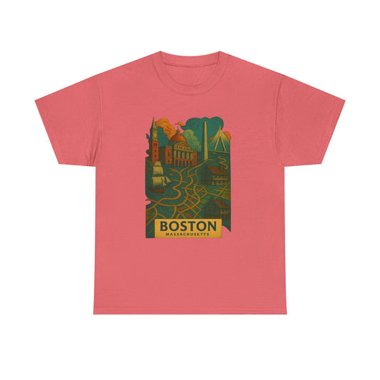 Adult Unisex Boston Surreal Tee (North America Customers)