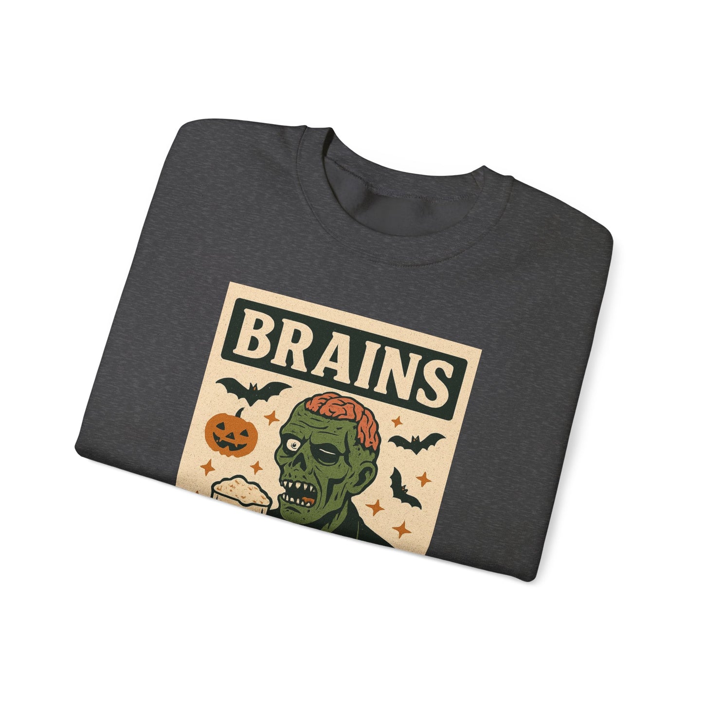 Brains and Brews Unisex Crewneck Sweatshirt