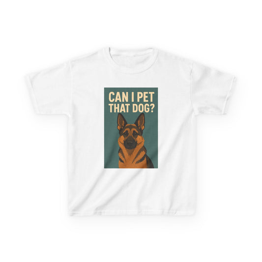Can I Pet That Dog? Kids Tee