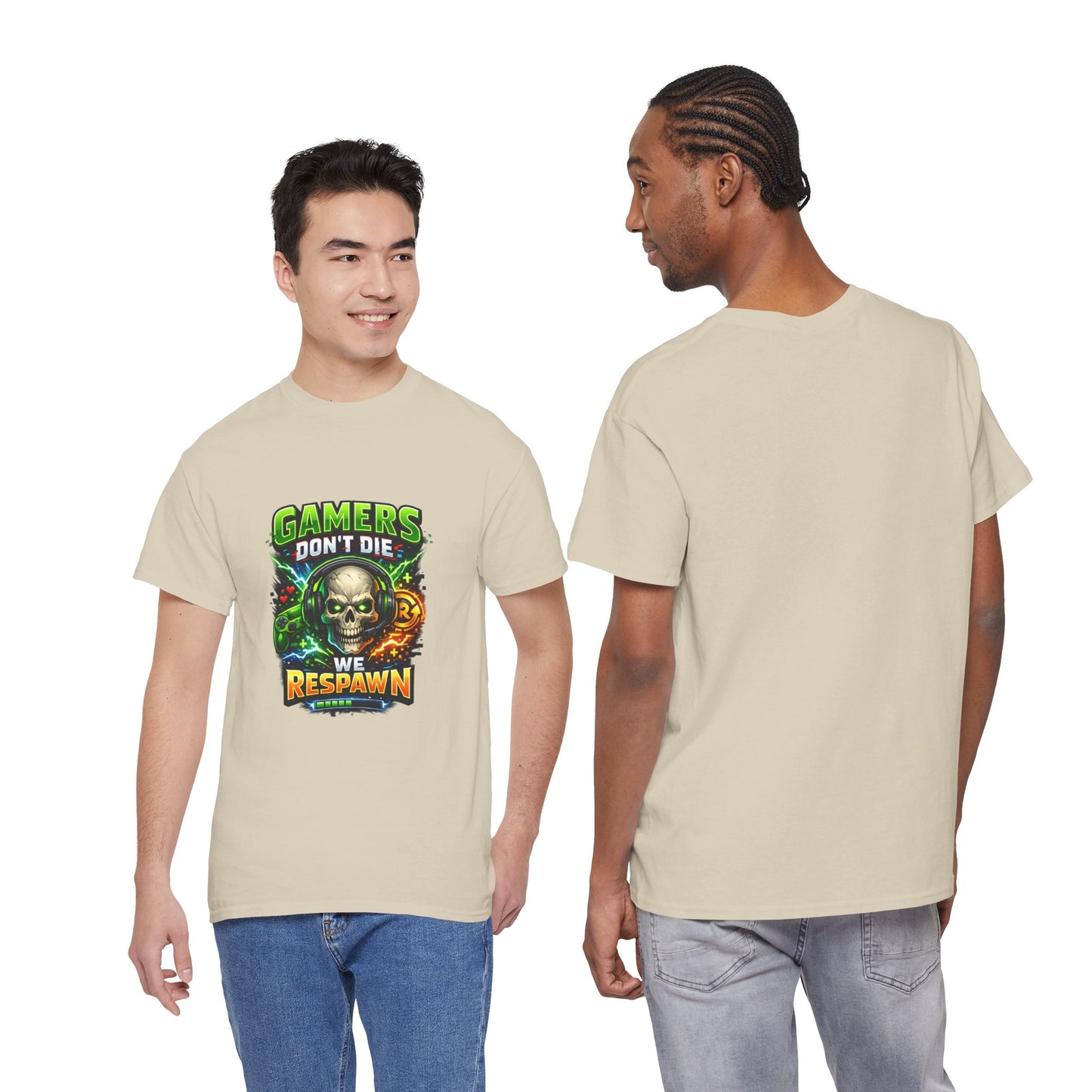 Gamers Don’t Die — We Respawn Tee