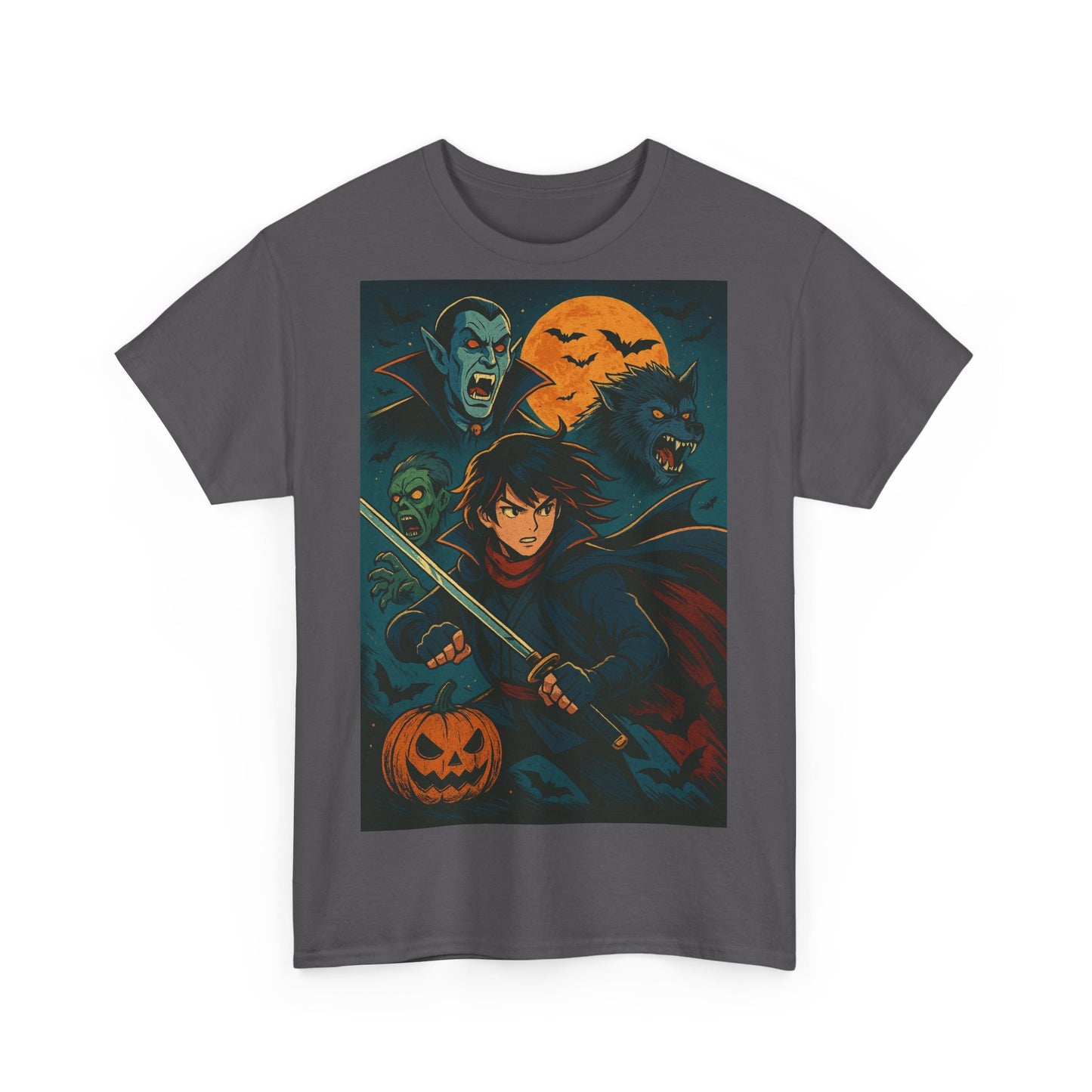 Adult's Anime Halloween Monster Hunter Unisex Tee