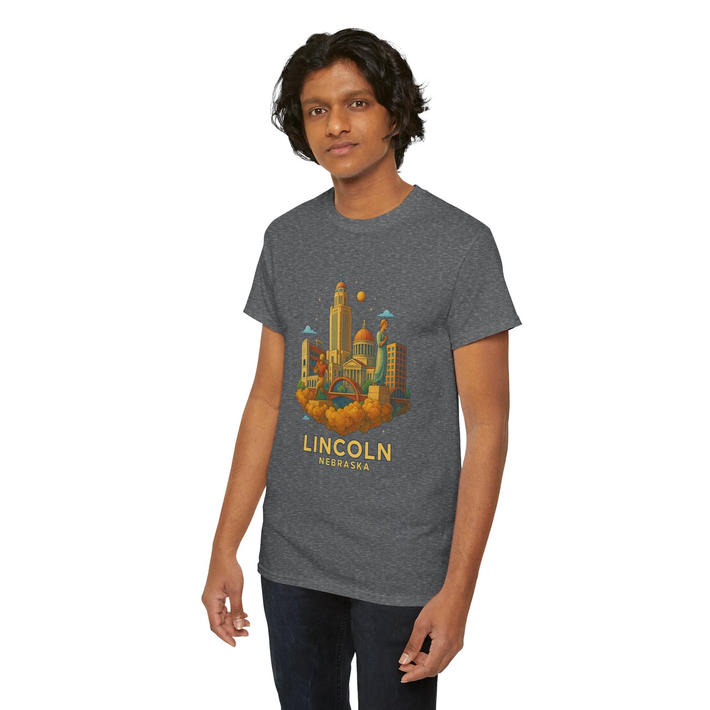 Adult Unisex Lincoln, NE Graphic Tee (North America Customers)