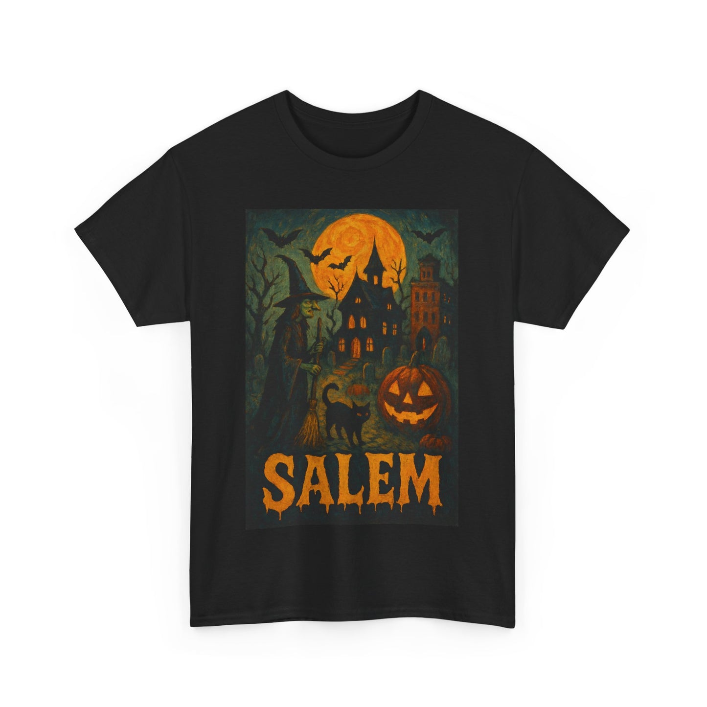 Adult Unisex Surreal Salem Halloween Tee