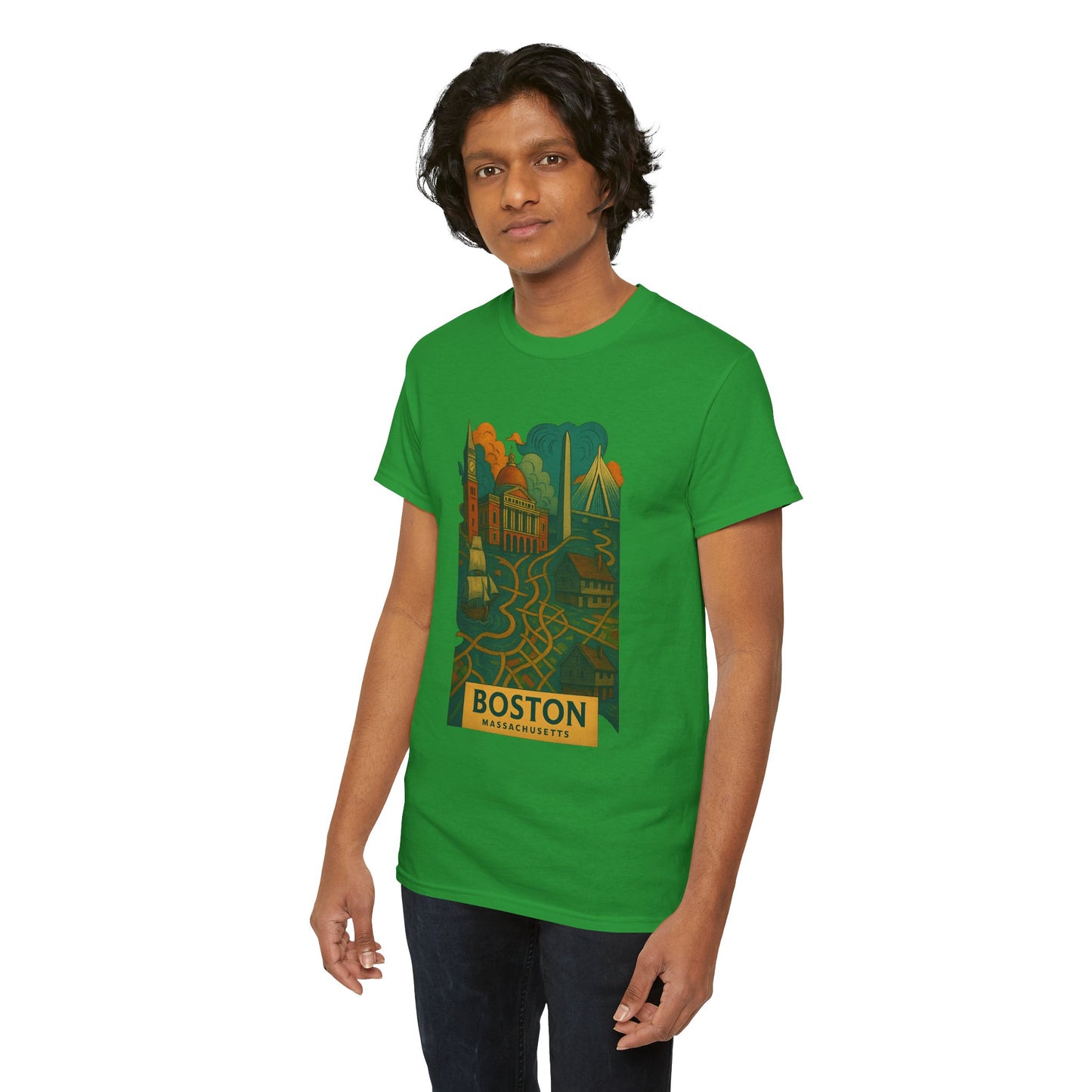 Adult Unisex Boston Surreal Tee (North America Customers)