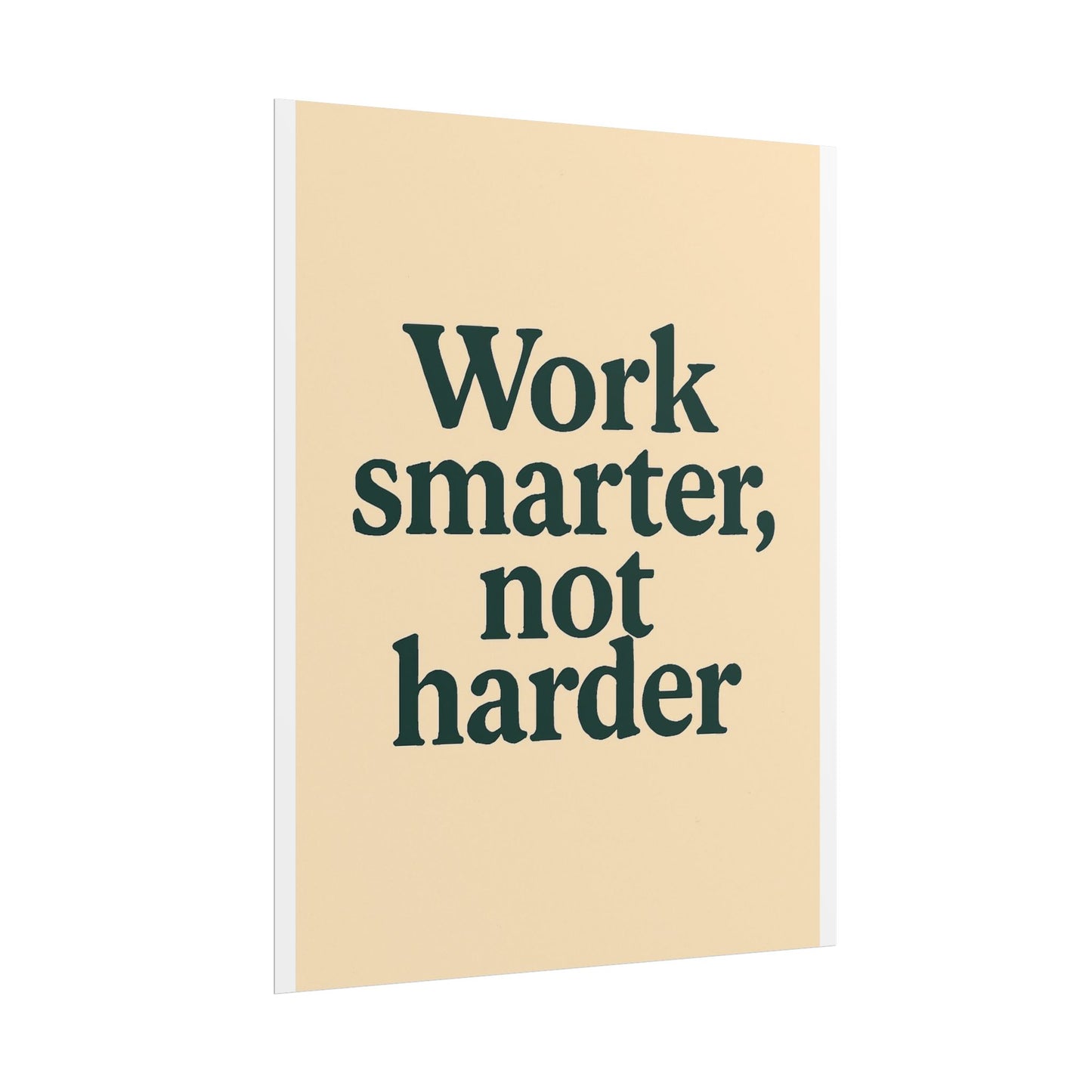 Motivational Poster - Perfect For Your Home Office