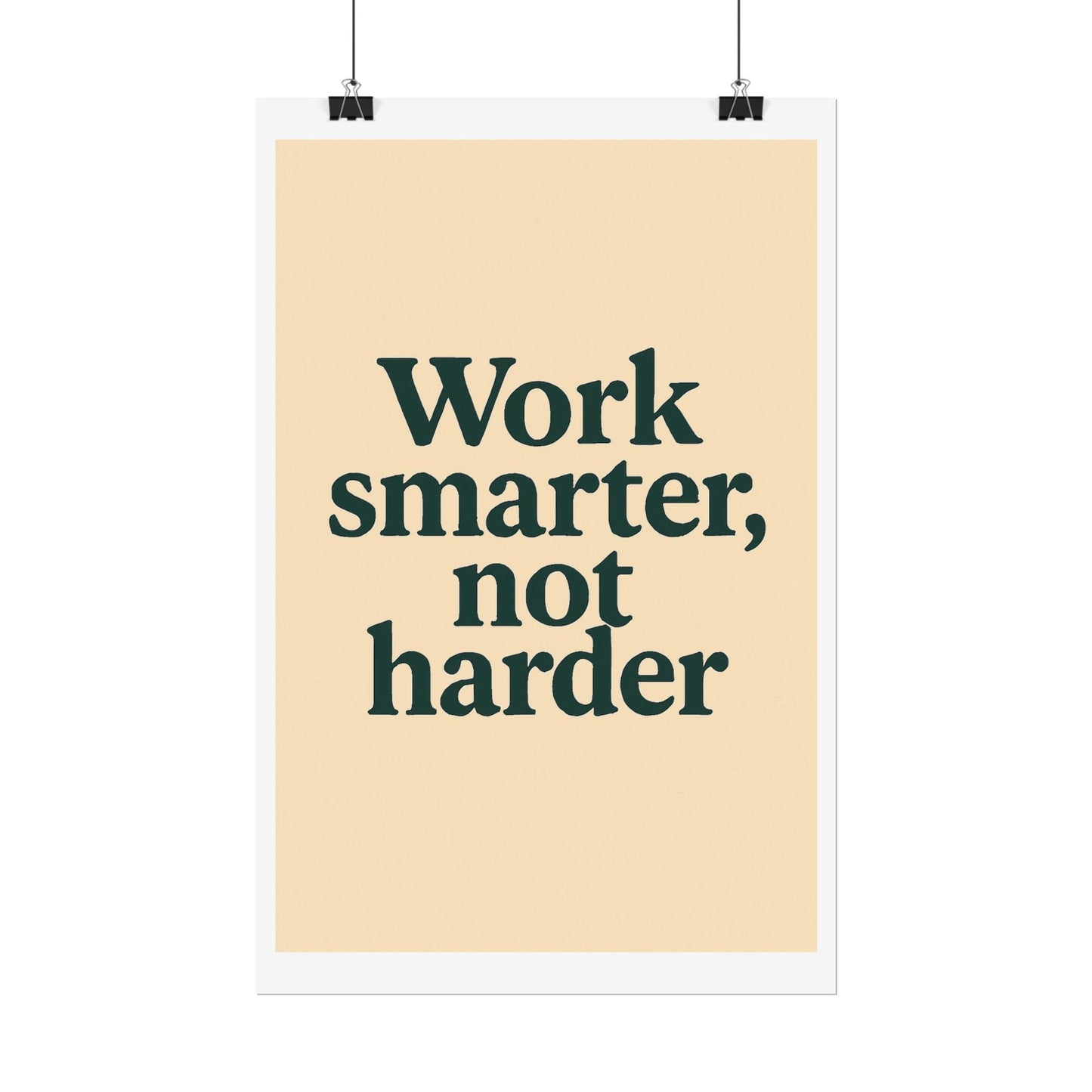Motivational Poster - Perfect For Your Home Office