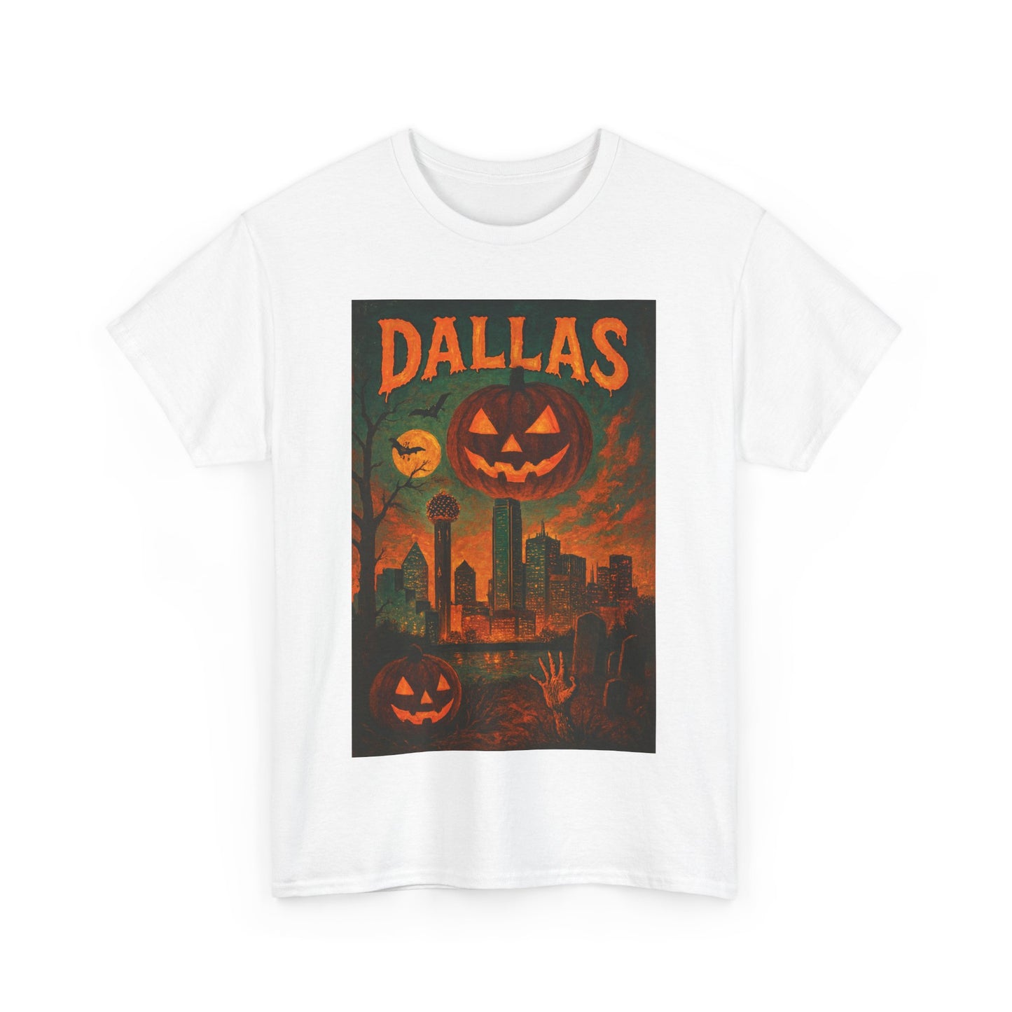 Adult Unisex Surreal Halloween Dallas Tee