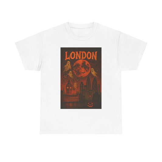 Adult Unisex Vintage Surreal Halloween London Tee