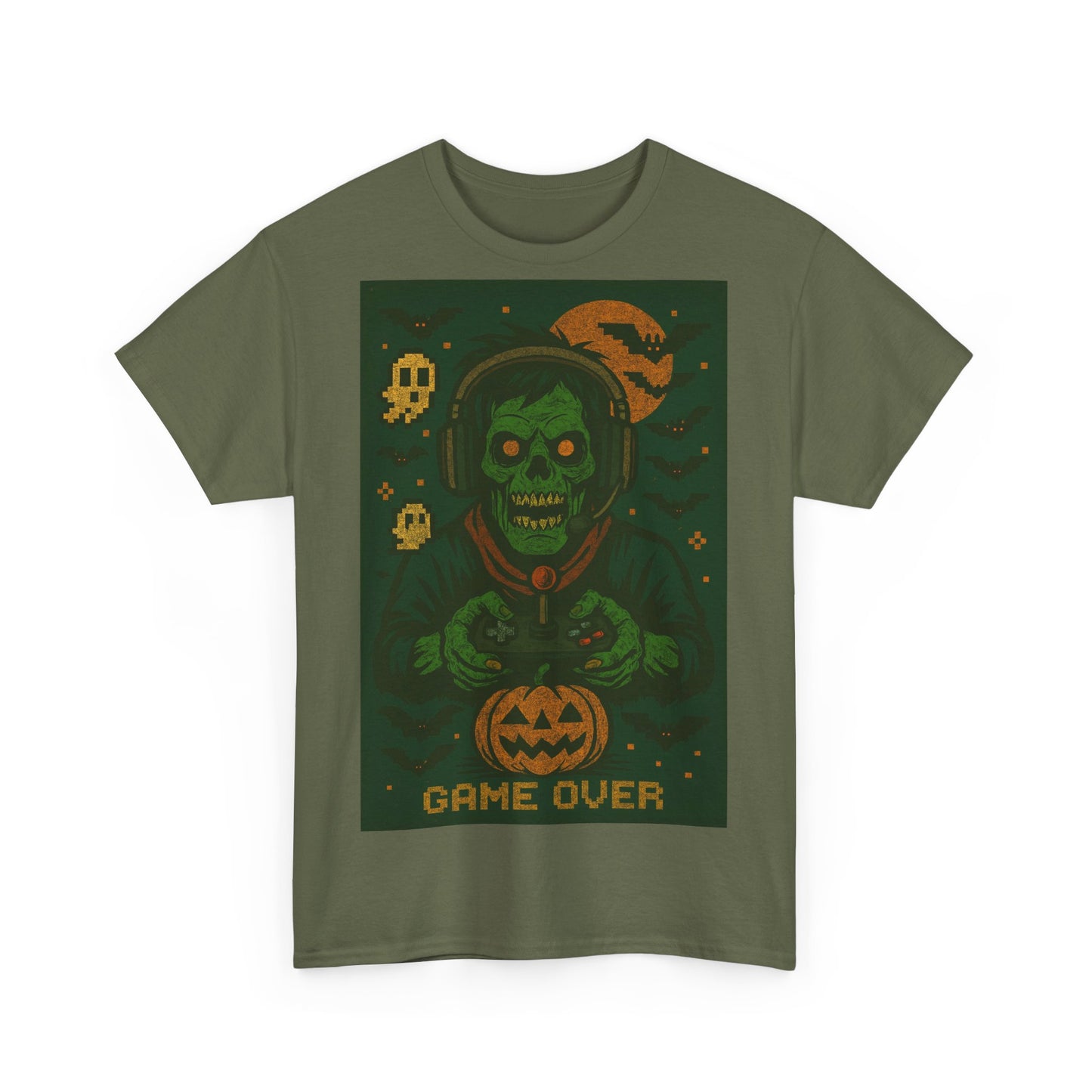 Men's Halloween Zombie Gamer Tee