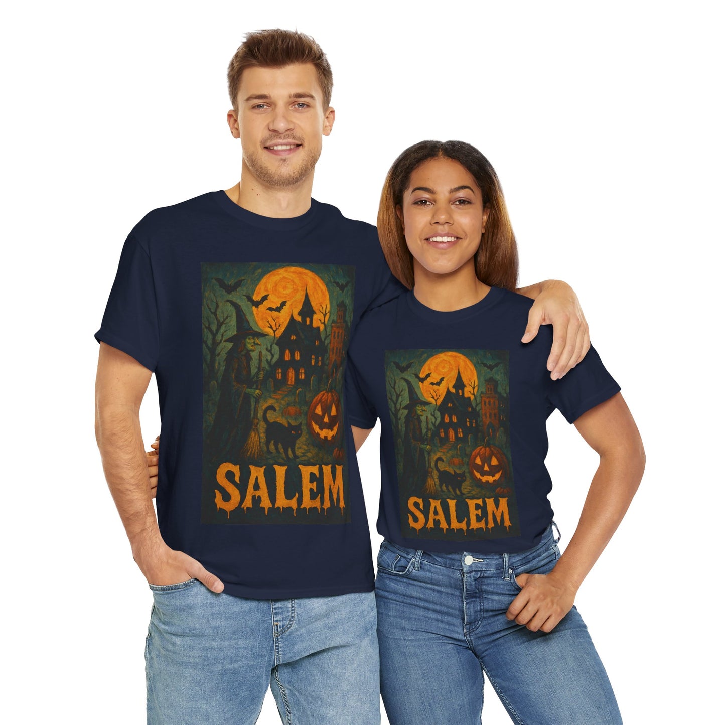Adult Unisex Surreal Salem Halloween Tee